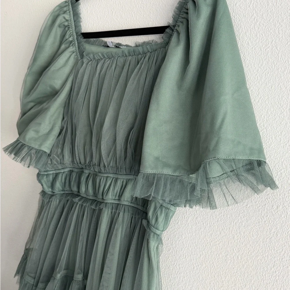 Polagram (Baltic Born) Spring Green Layered Maxi Dress - Picture 7 of 10